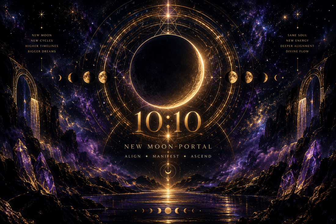 The 10/10 Portal & New Moon: A Sacred Threshold for New Beginnings