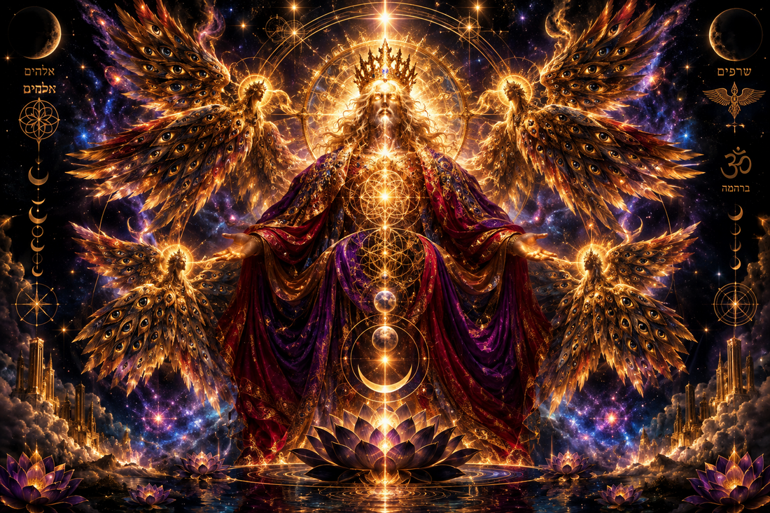 Daily Blog: Seraphim, Elohim & Bra Ha Rama — Fire of Creation, Flame of Divine Will