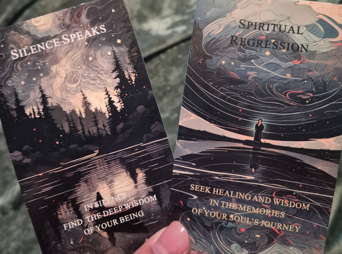 Daily collective reading cards: Silence Speaks and Spiritual Regression
