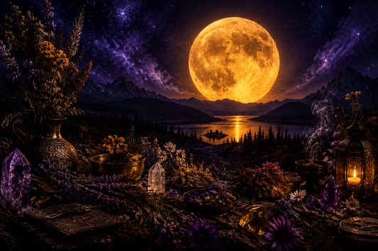 Under the Harvest Moon: Rituals, History & the Sacred Magic of the Full Moon