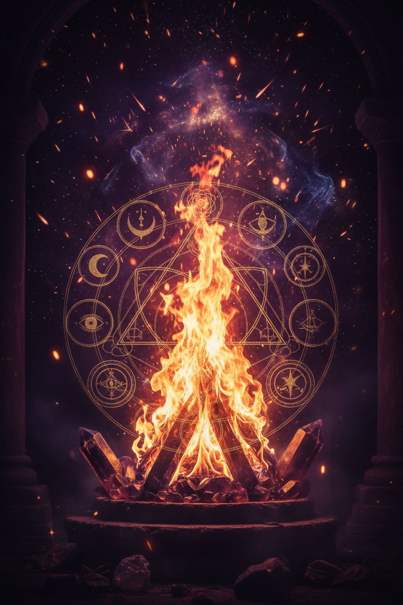 🔥 Fire & Spirit: The Ancient Sacred Flame That Has Always Known Your Name