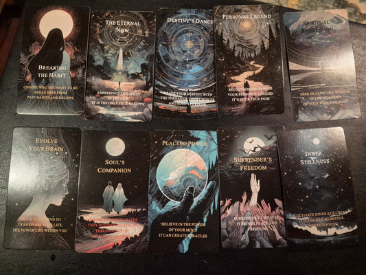 10 oracle cards spread for the May 15 2026 daily collective reading