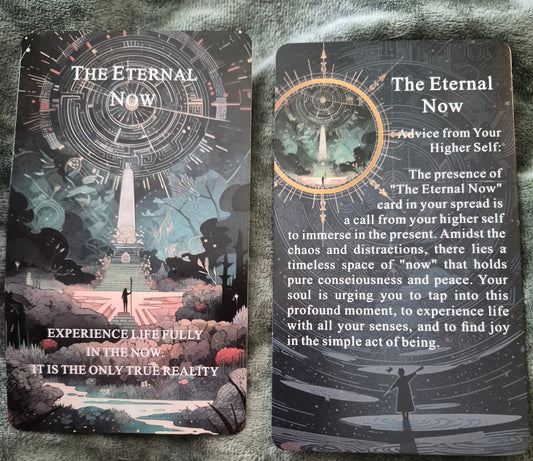The Eternal Now oracle card — daily collective reading May 20 2026