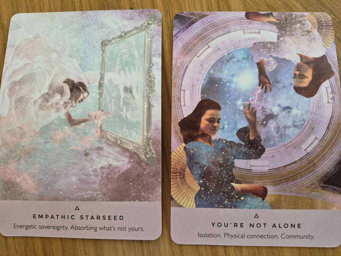 Oracle cards: Empathic Starseed and You're Not Alone — Daily Collective Reading May 6 2026