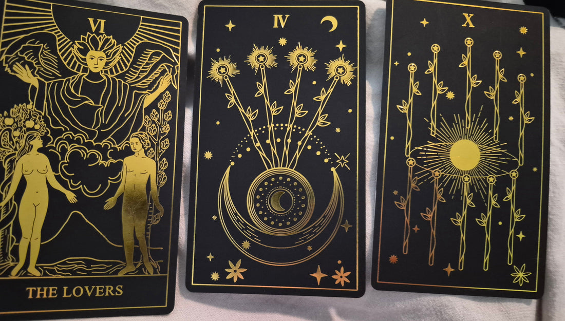 Daily collective tarot reading – The Lovers, Four of Wands, Ten of Wands – June 15, 2026