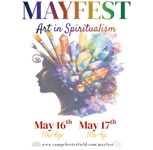 MayFest 2026 – Art in Spiritualism at Camp Chesterfield, May 16–17
