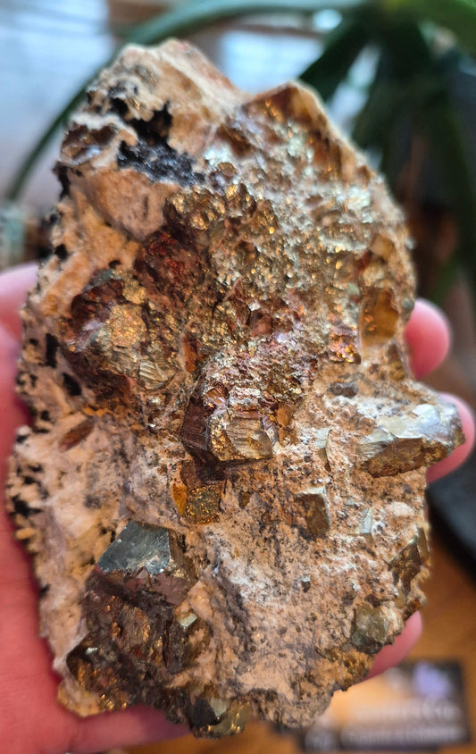 Pyrite on Matrix Specimen