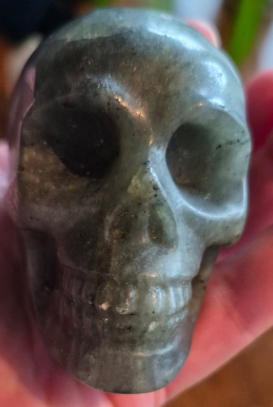 Labradorite Skull